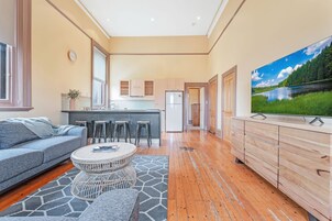 Apartment | Living area | 55-inch Smart TV with digital channels, TV