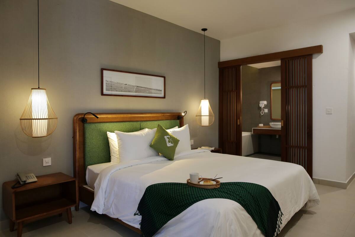 Habitación doble Deluxe (Grand) | Ropa de cama de alta calidad, camas Select Comfort y minibar
