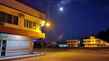 Front of property – evening/night