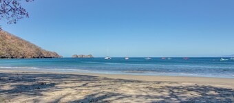Ocean view villa w/ terrace, free WiFi, and shared pool - walk to the beach