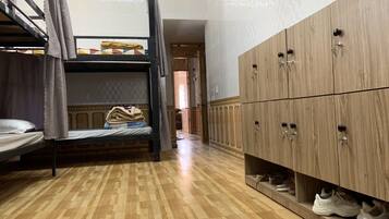 Shared Dormitory | Minibar, blackout drapes, iron/ironing board, free WiFi