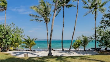 Private beach