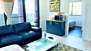 Flat-screen TV, Netflix, streaming services