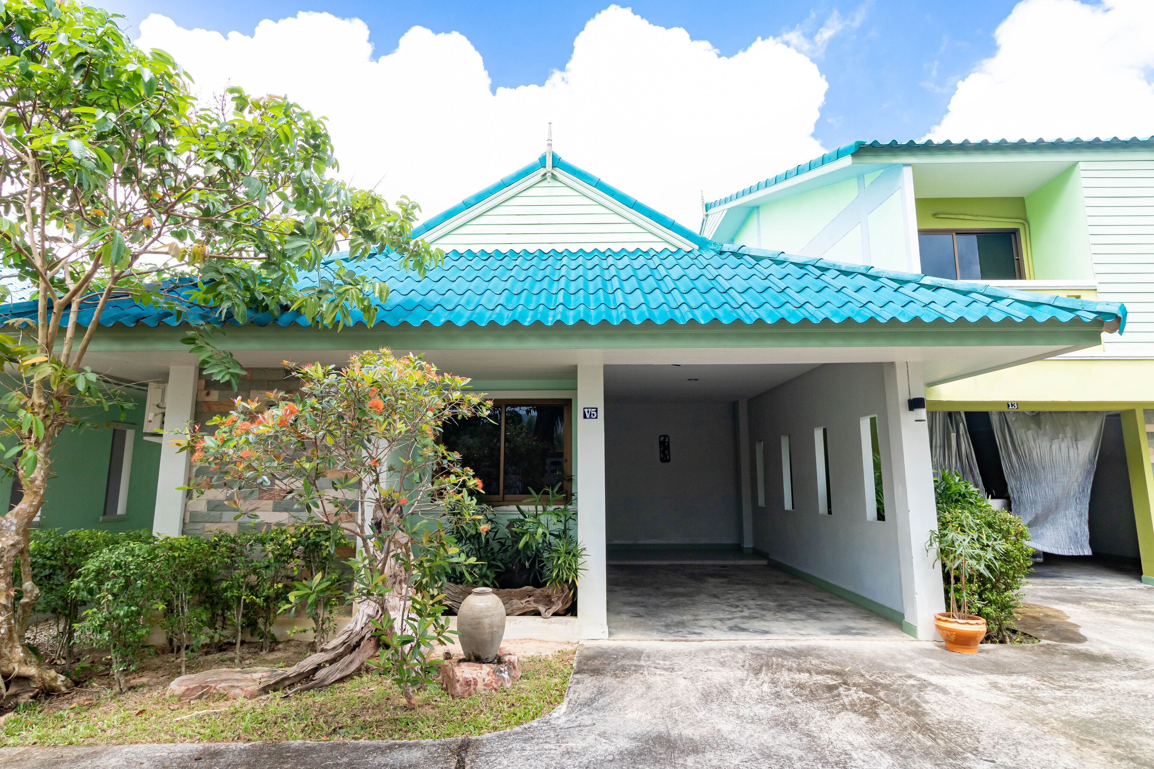 Façade de l’hébergement