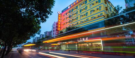 Front of property – evening/night