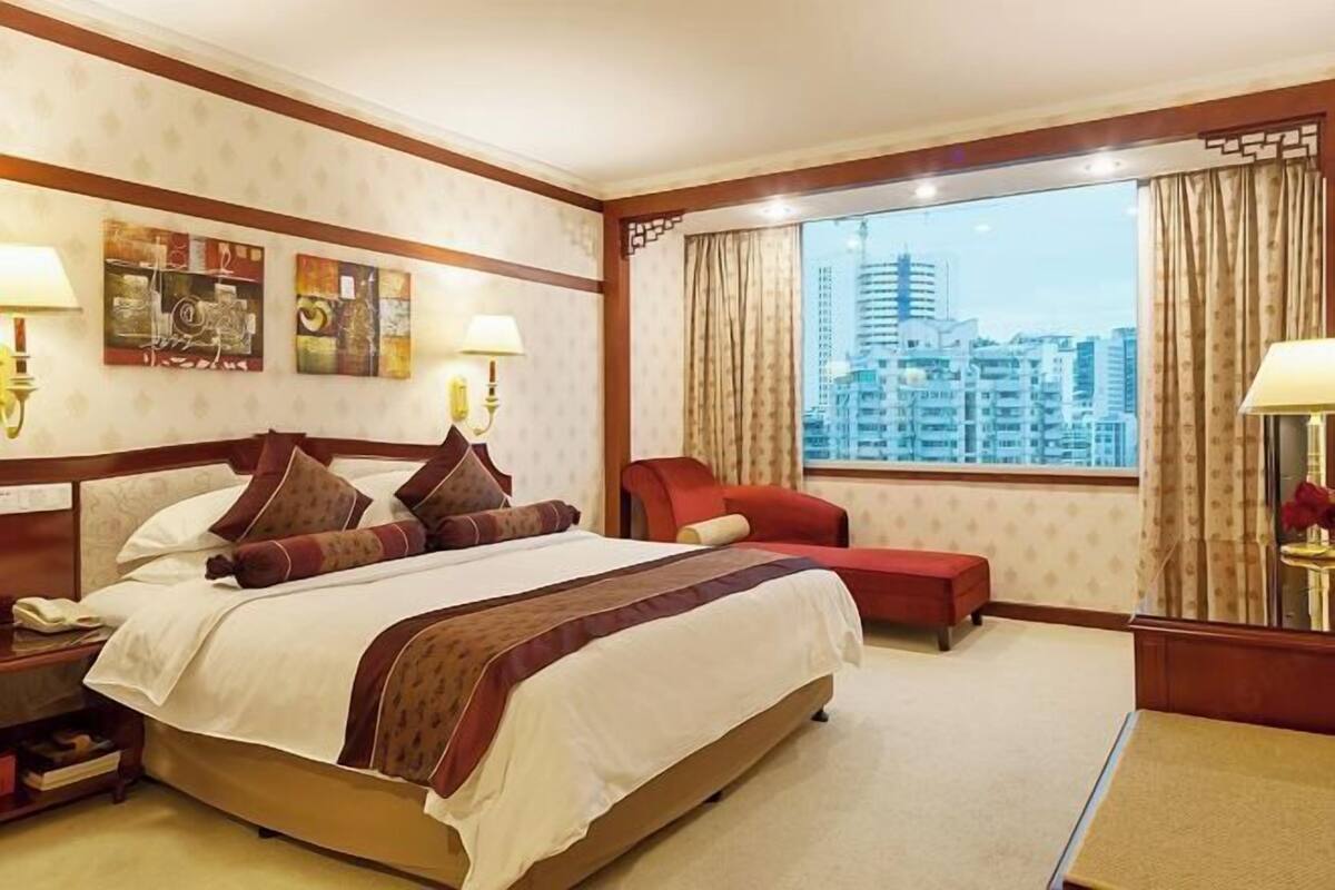 2 habitaciones, cortinas blackout, wifi gratis y ropa de cama