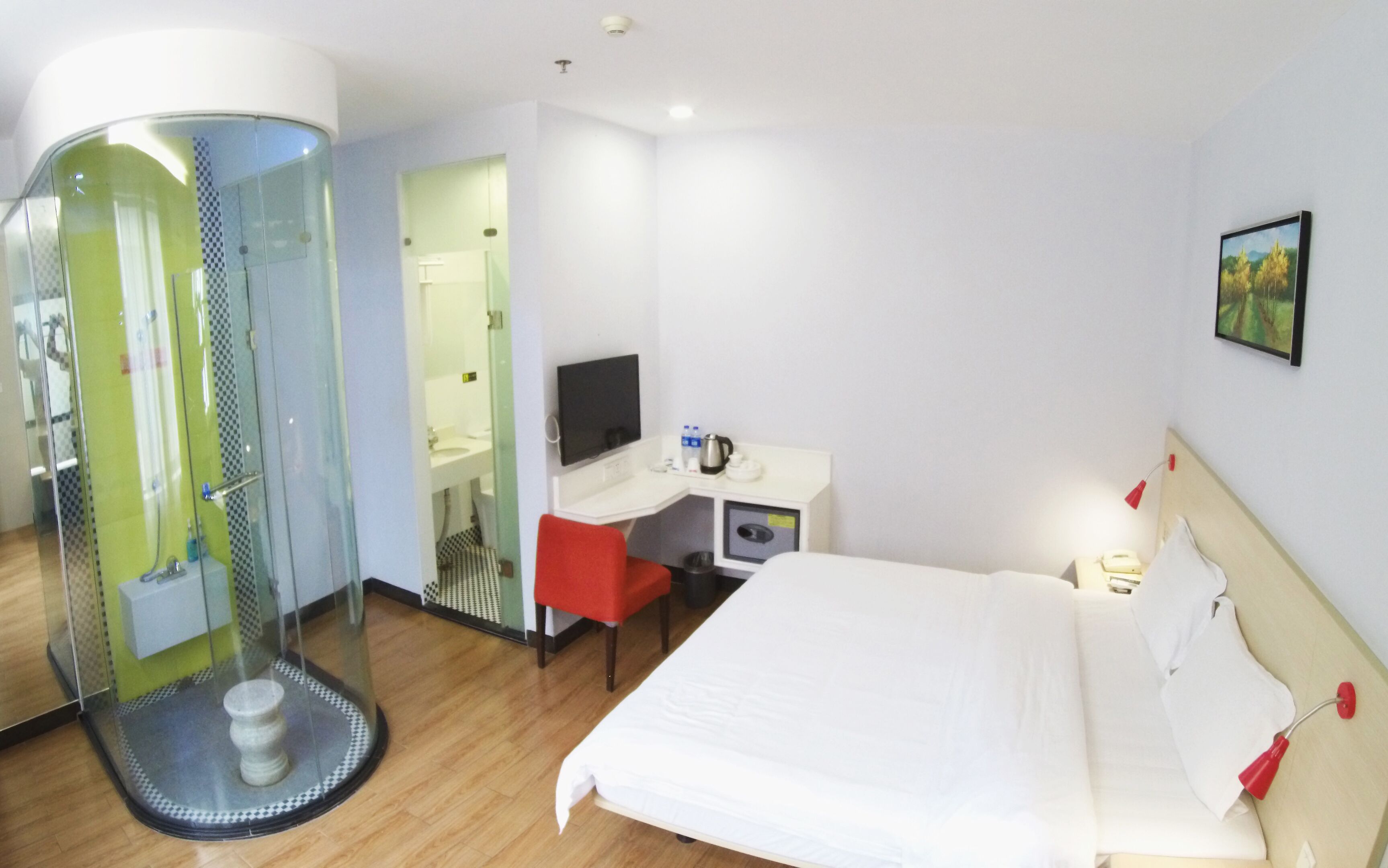 Habitación exclusiva | Escritorio, cortinas opacas, wifi gratis