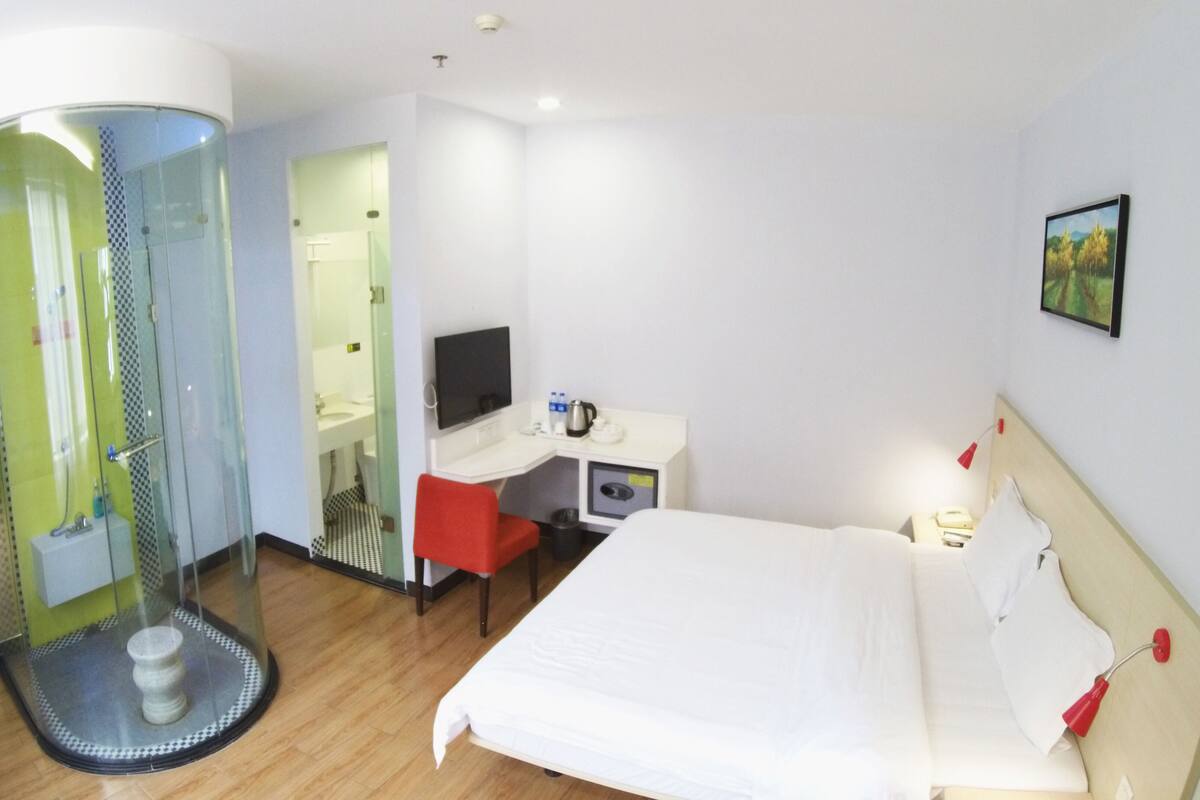 Habitación exclusiva | Escritorio, cortinas opacas, wifi gratis