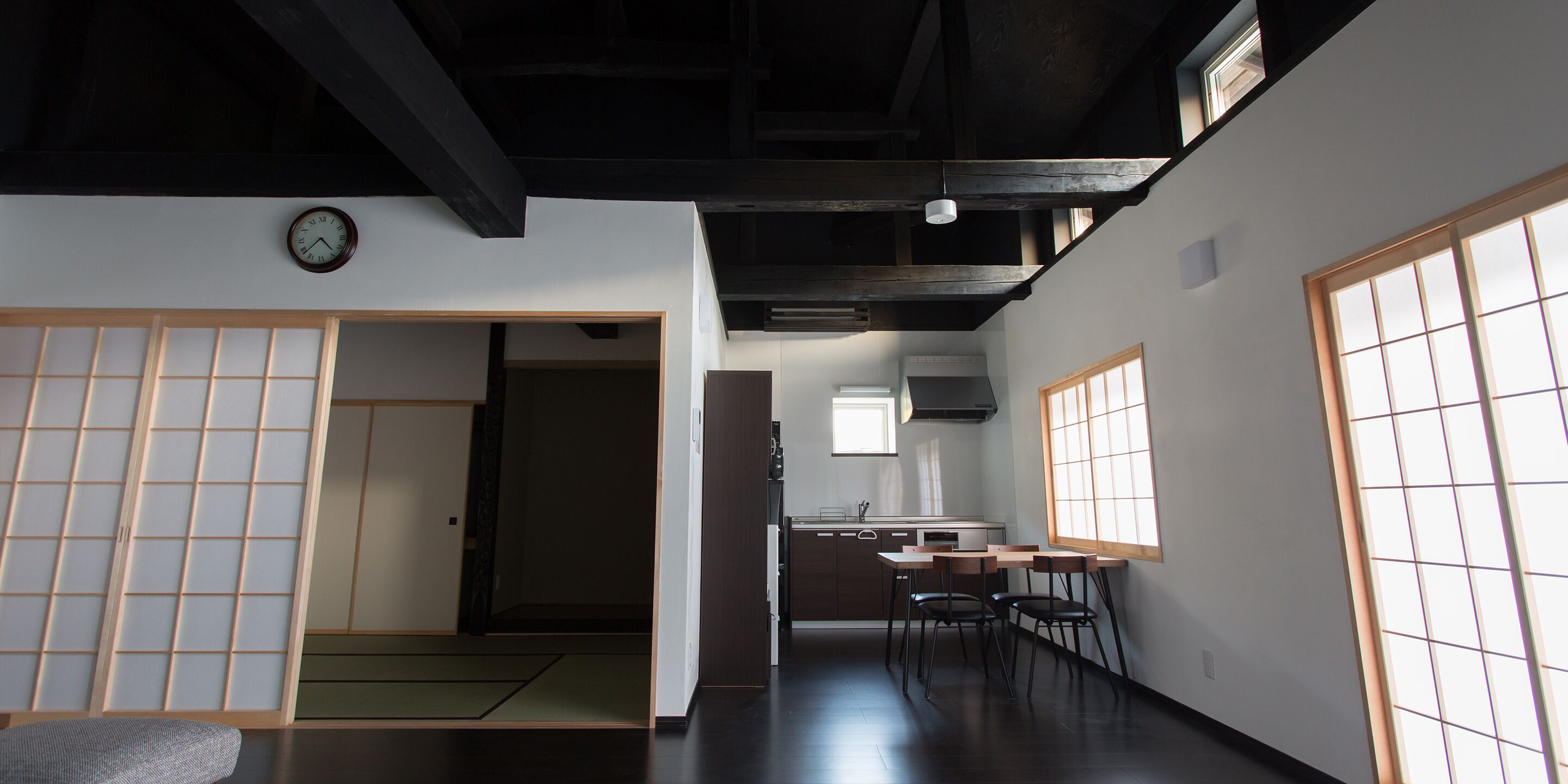 基础独立别墅, 2 间卧室 (TANI) | 客房内用餐