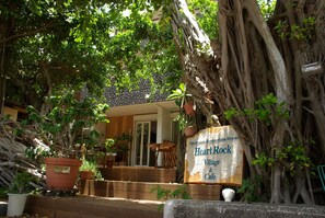 Entrada de l'allotjament