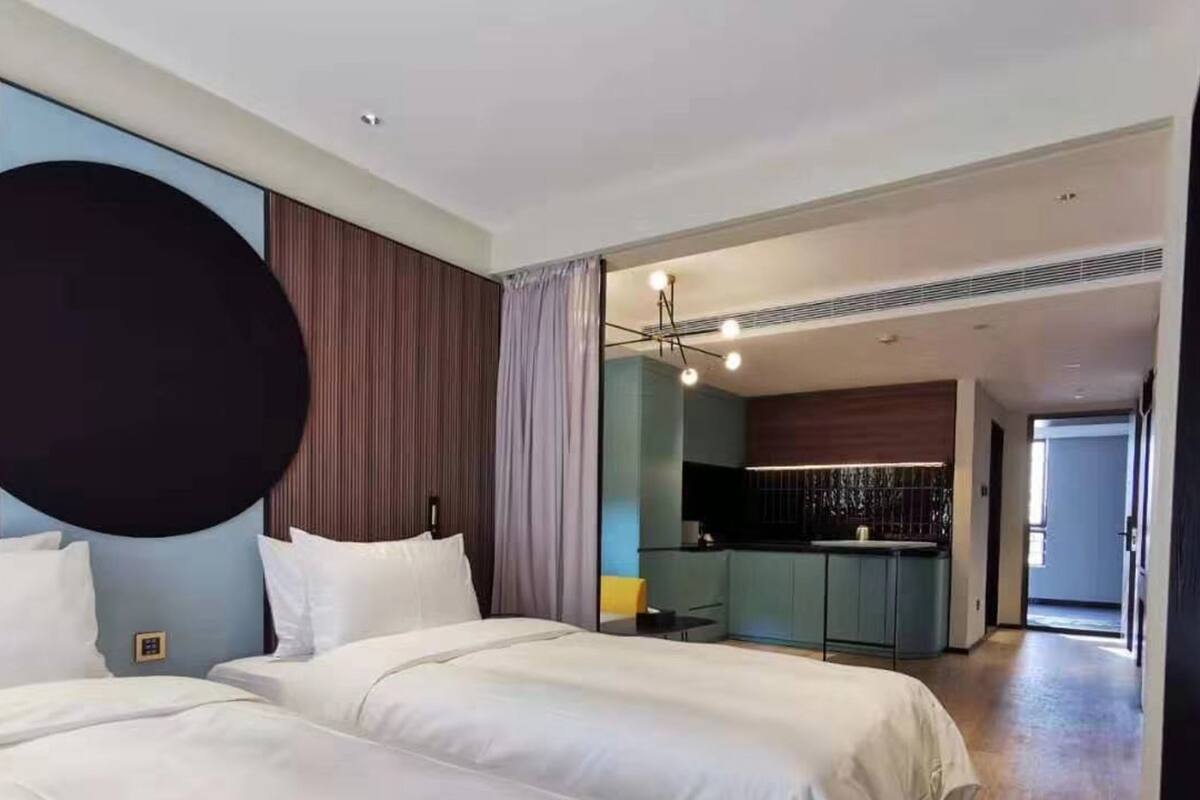 Deluxe-Zweibettzimmer, Nichtraucher | Verdunkelungsvorhänge, kostenloses WLAN