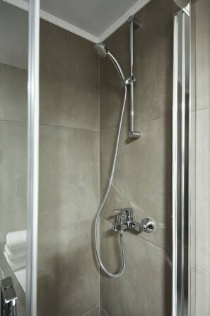 Hair dryer, towels