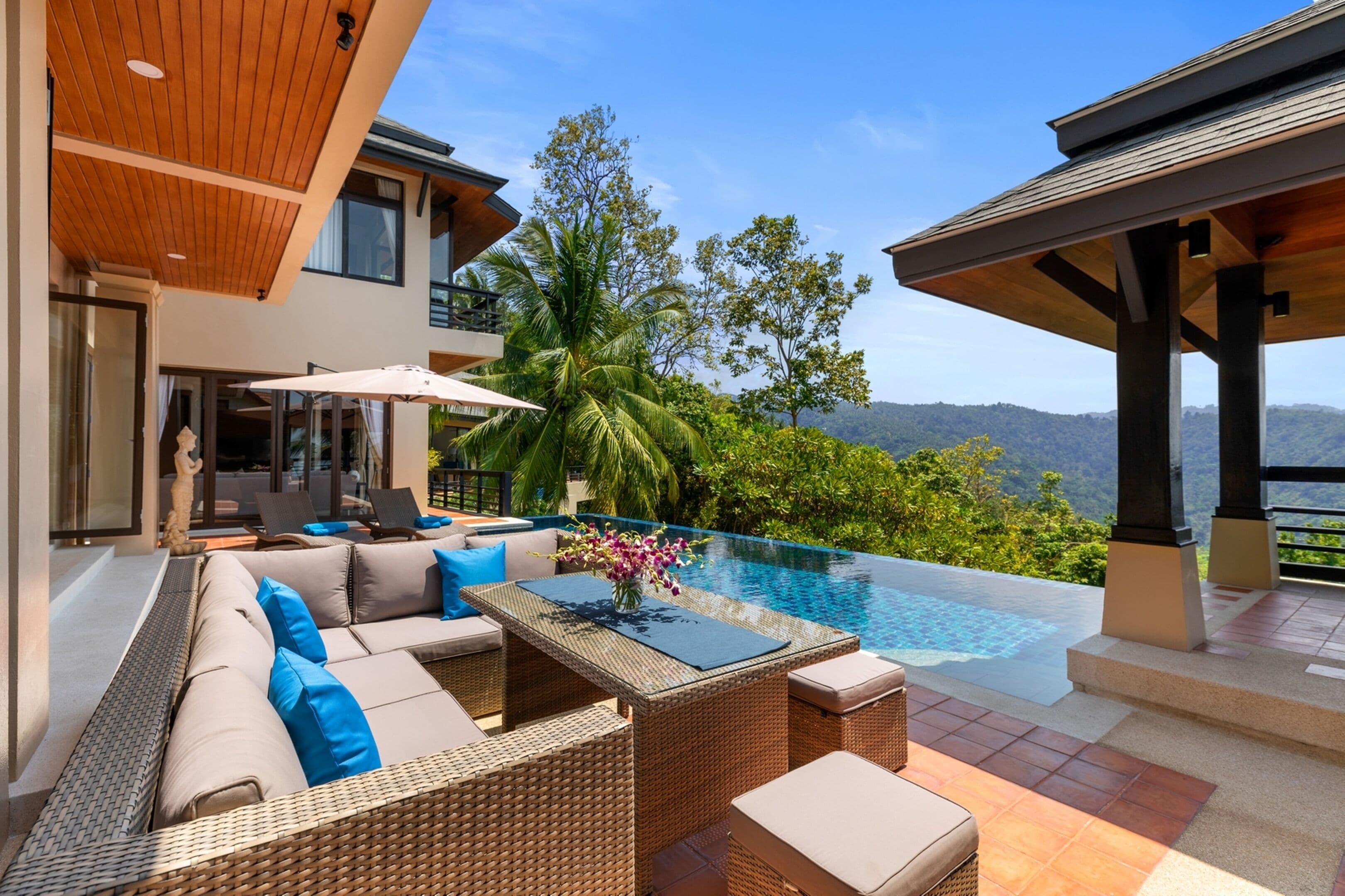 4-Bedroom Villa with Private Pool | Terrace/patio