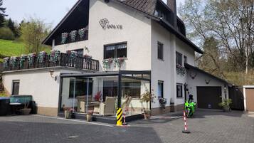 Voorkant van accommodatie