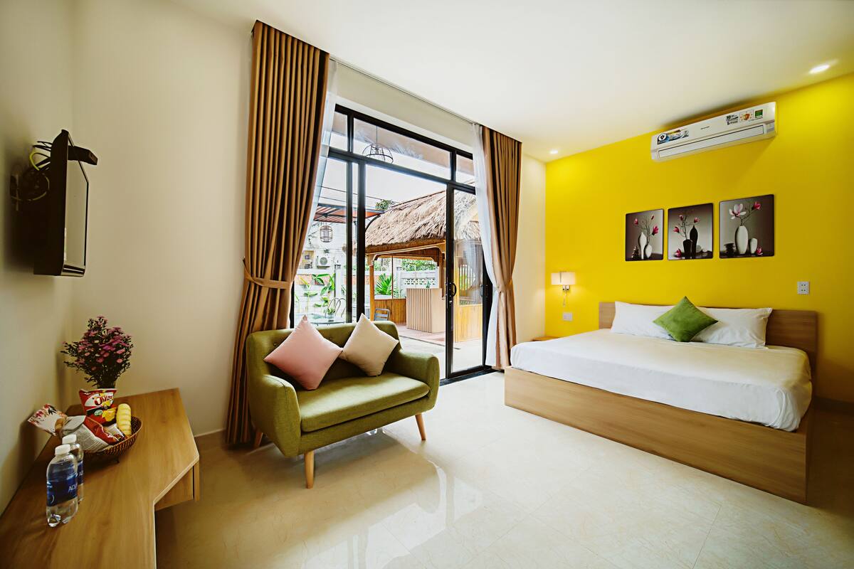 1 chambre, bureau, Wi-Fi gratuit, ameublement personnalisé