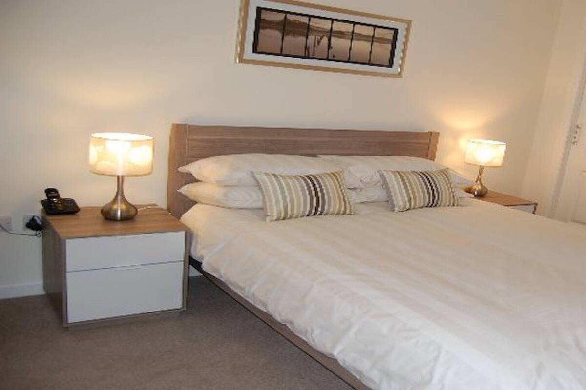 Iron/ironing board, cribs (free), WiFi (free), bed sheets