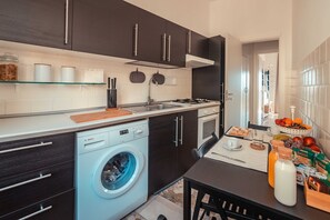 Apartment, 2 Schlafzimmer, Meerblick (Greek Theatre) | Eigene Küche