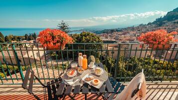 Vista del balcone