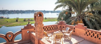 Villa al Diwan Nilen och privat pool i Luxor