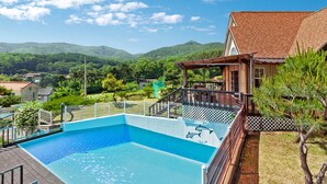 Seasonal outdoor pool