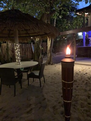BBQ/picnic Area - Escape Boutique Hotel and Beach Bar (Calibishie)