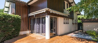 Cozy Lakeside Duplex for 4/5 with Garden, Near Biscarrosse Lake