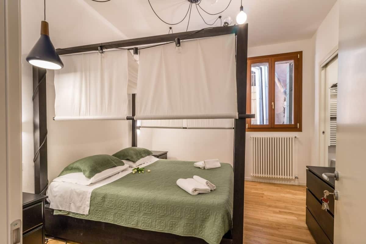 1 camera, Wi-Fi gratuito, lenzuola