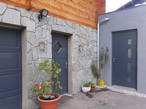 Facciata della struttura