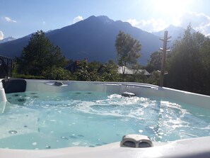 Idromassaggio all'aperto