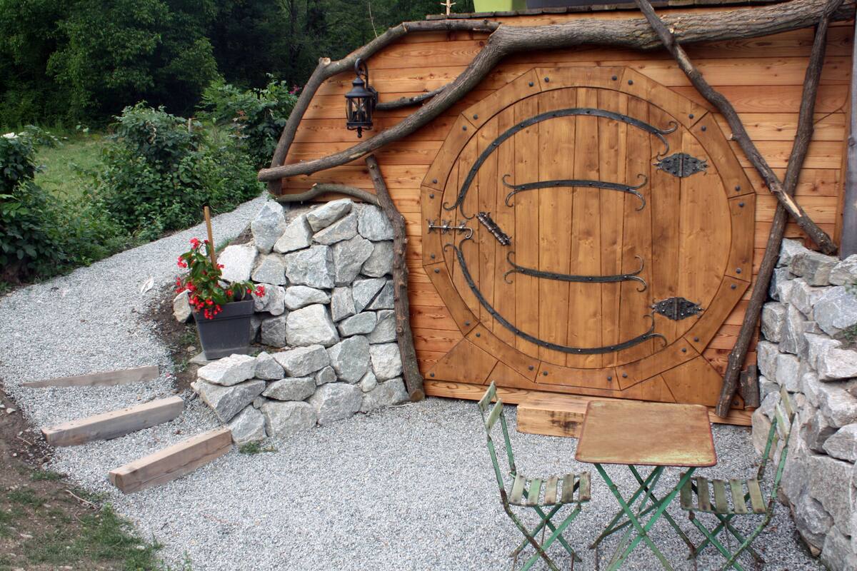 Superior Double Room, Mountain View (Taniere du Hobbit) | Terrace/patio