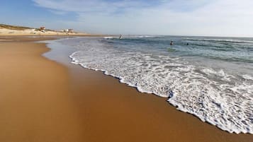On the beach