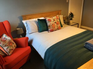Appartement Deluxe, vue sur la ville | 2 chambres, draps en coton égyptien, literie de qualité