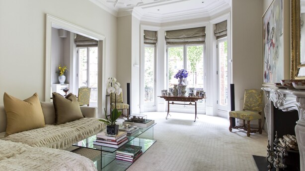 Apartment (1 Bedroom) | Living room | TV - Sloane Gardens VI by Onefinestay (London)