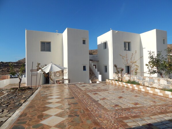 Façade de l’hébergement