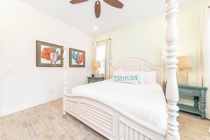 3 bedrooms, in-room safe, iron/ironing board, free WiFi