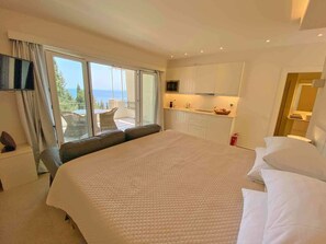 1 makuuhuone, tallelokero huoneessa, silitysrauta/-lauta, Wi-Fi