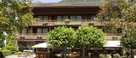 Façade de lâhĂ©bergement