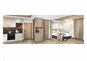 Studio Deluxe, non-fumeur, cheminée