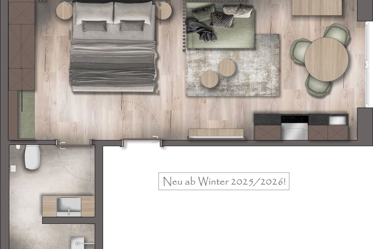 Superior-Studio | Laptopgeeigneter Arbeitsplatz, Bügeleisen/Bügelbrett