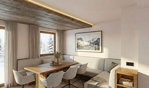 Repas dans la chambre