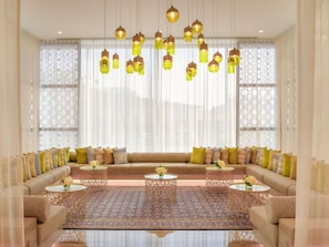 Sala de estar en el lobby