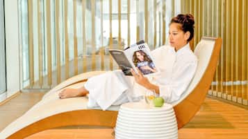 Couples treatment room(s), body treatments, deep-tissue massages