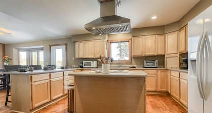 Cozy Cabin Close to ATV/Snowmobile Trails w/Foosball, Hot Tub, & Fireplace!