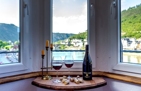Estudio (Haus Landsknecht - Erker Apartments) | Vistas desde la habitación. MoselAlpen - schlafen & genießen