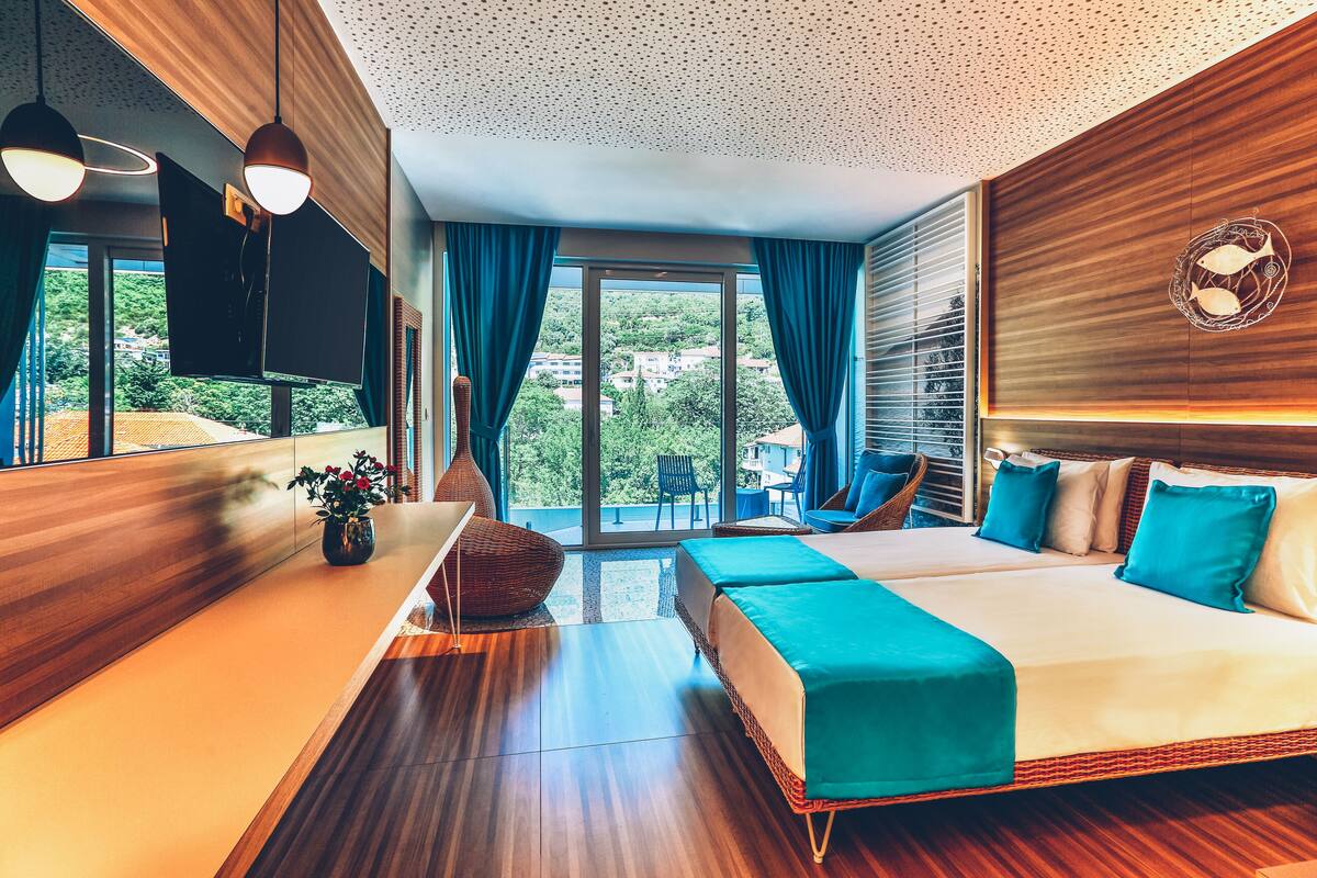 Chambre Double Deluxe, vue montagne | Vue de la chambre