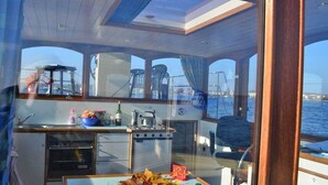 Houseboat Kormoran 940 | リビング エリア