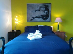 独特双人房, 私人浴室 | 羽绒被、遮光窗帘、隔音、熨斗/熨板