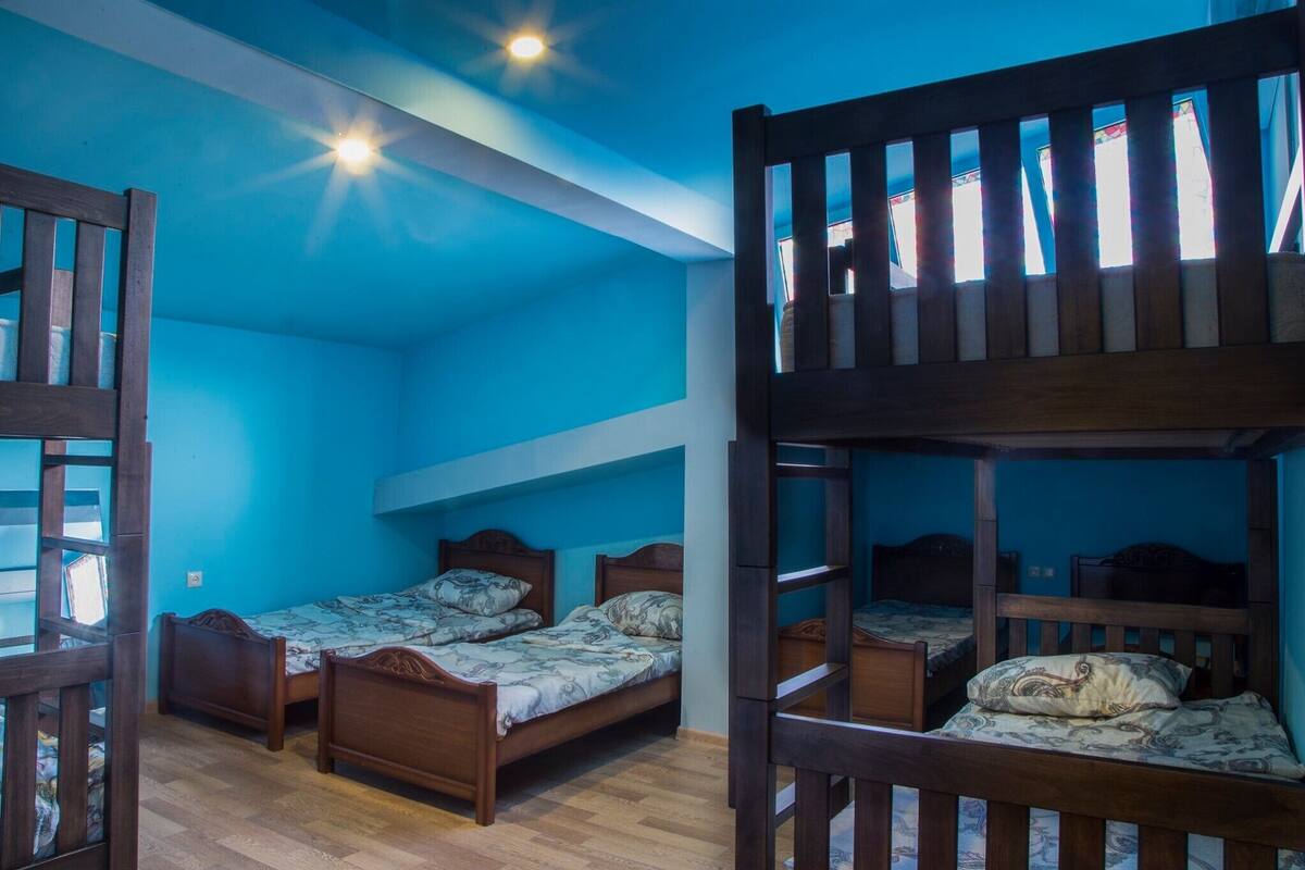 مكان نوم مشترك - مكان نوم مختلط (Bed) | خزنة داخل الغرفة وواي فاي مجانًا وملاءات أسرّة
