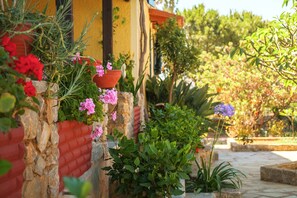 Exterior detail - Gorgeous Stone Cottage by the sea (Chania)