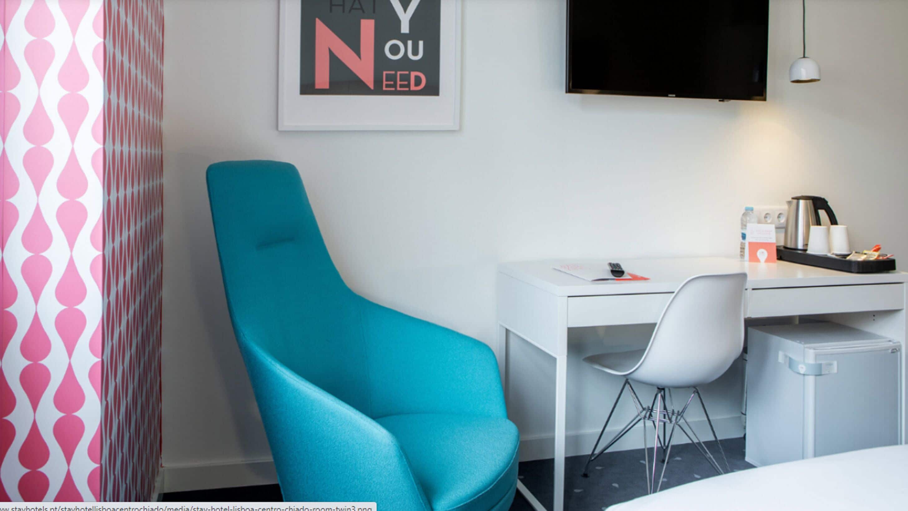 1 bedroom, minibar, desk, laptop workspace